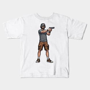 Tactical Man Kids T-Shirt